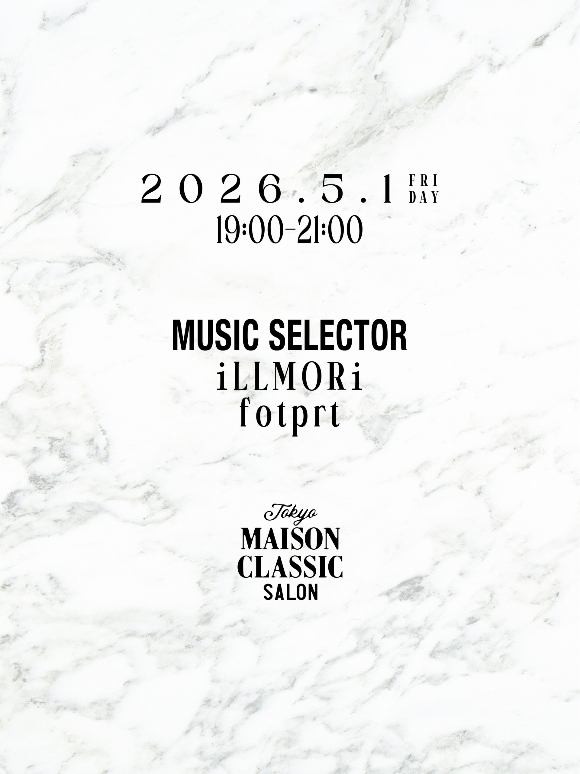 May. 1, 2026 at MAISON CLASSIC SALON